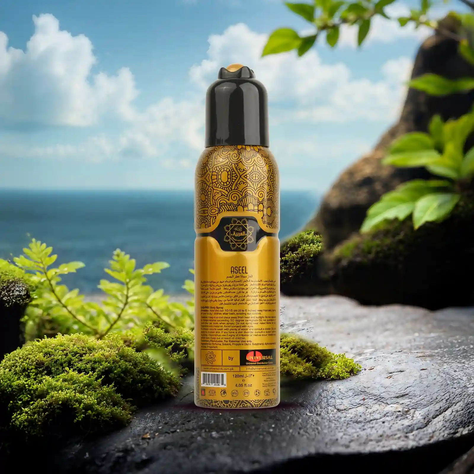 Al Arabia Aseel Body Spray 120ml - Image 2