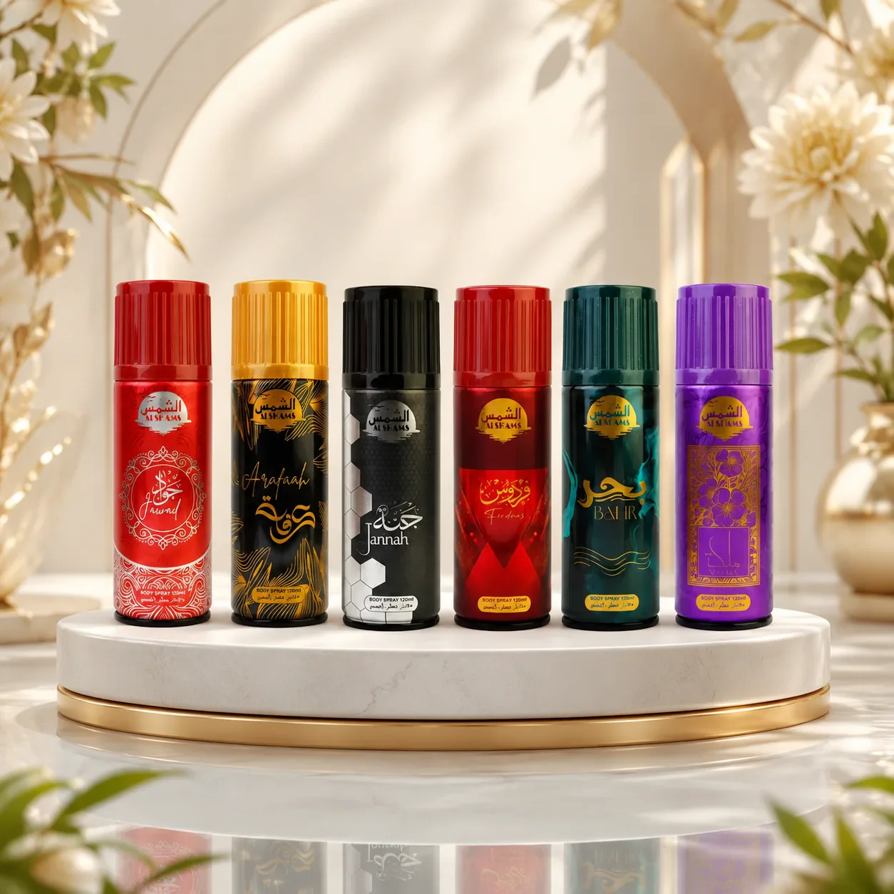 Al Shams 6-in-1 Body Spray Pack - Image 2