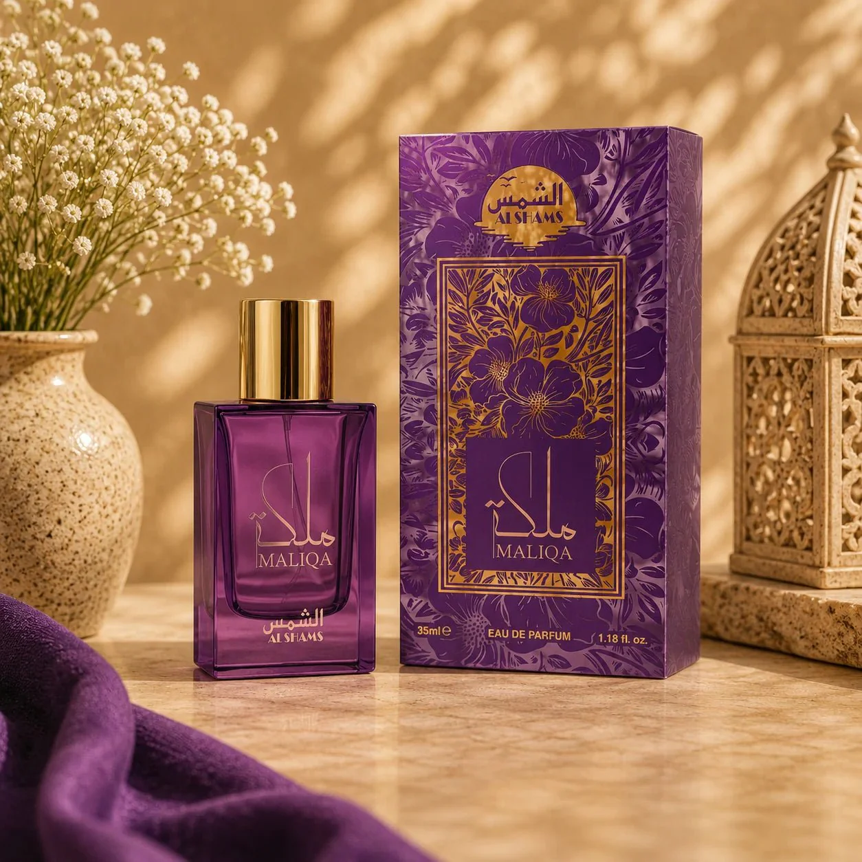 Al Shams Maliqa Perfume – 35 ml Eau de Parfum