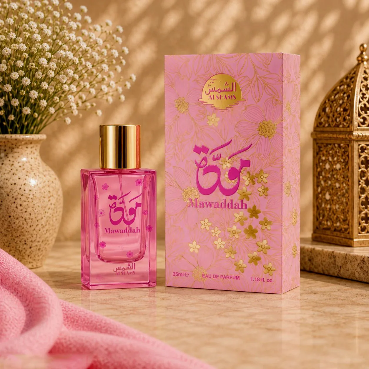 Al Shams Mawaddah Perfume – 35 ml Eau de Parfum