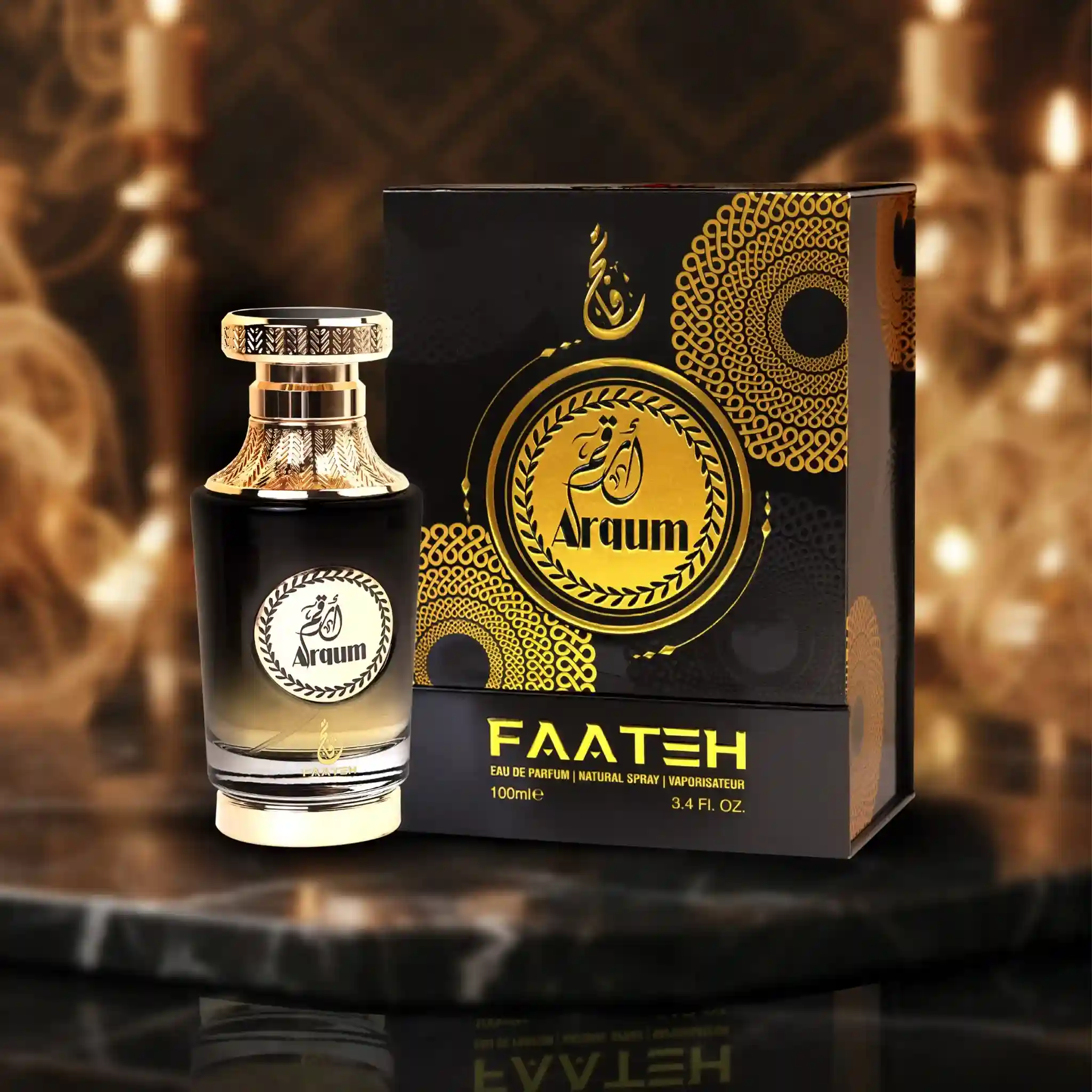 Arqum Faateh 100ml Perfume - Long-Lasting Fragrance