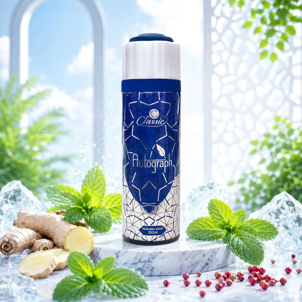 Autograph Classic Body Spray for Men - 200ml | Long-Lasting Premium Fragrance