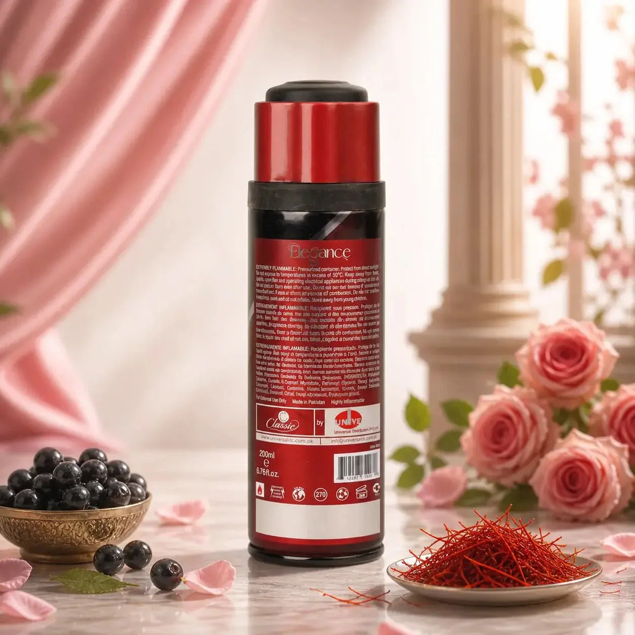 Classic Elegance Body Spray – Pure Grace (200ml) - Image 2