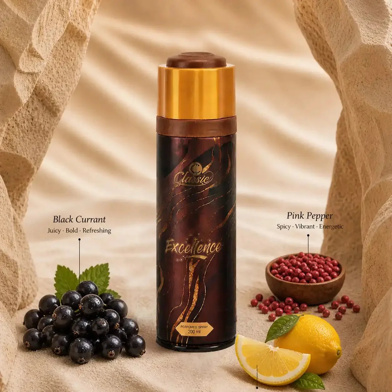 Classic Excellence Body Spray – Peak of Perfection (200ml)