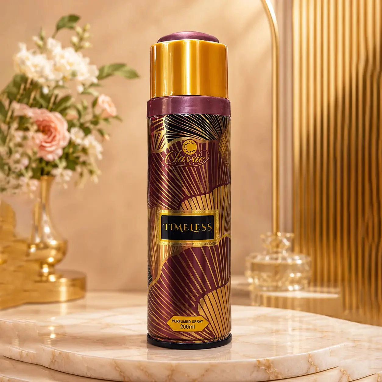 Classic Timeless Unisex Body Spray - 200ml | Long-Lasting Freshness for Everyone