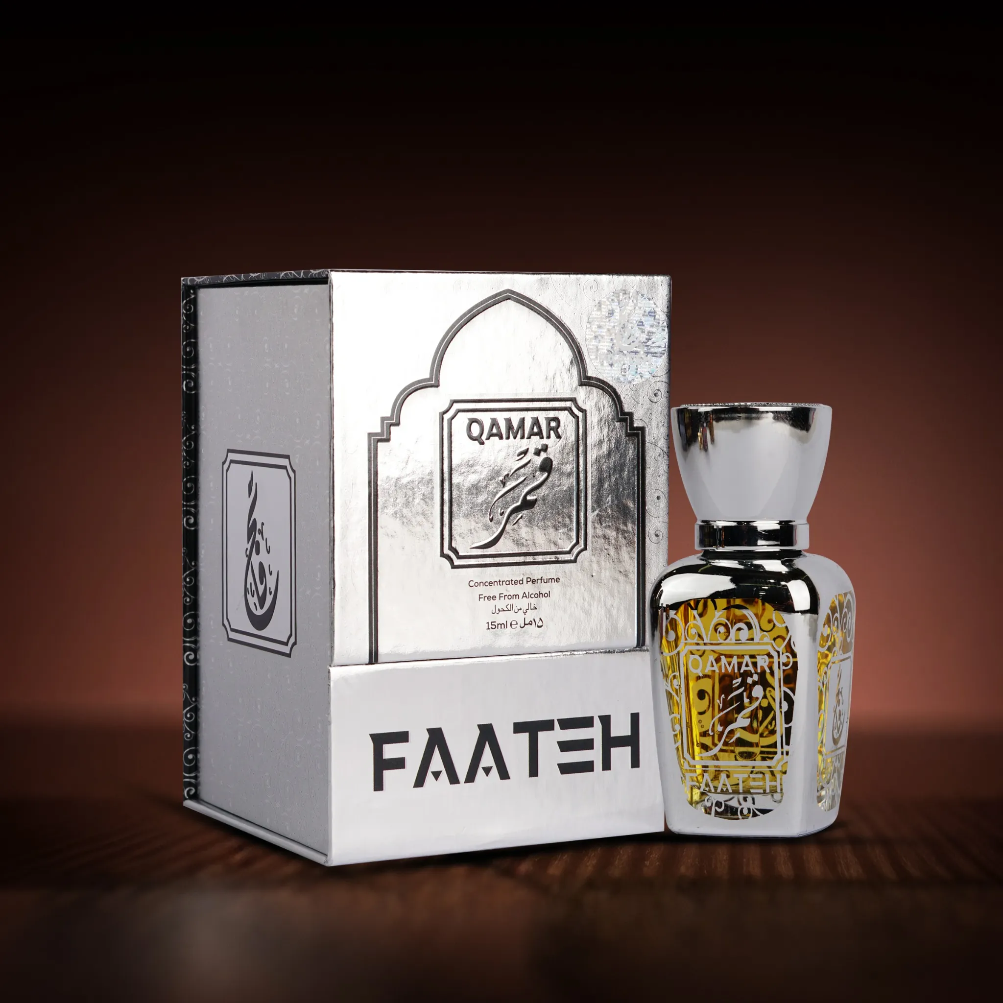 Faateh Qamar 15ml Attar - All-Natural Fragrance Perfume Oil