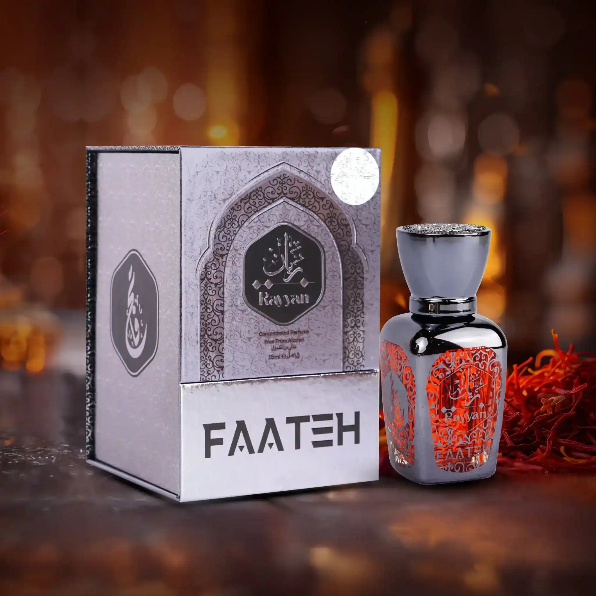 Faateh 15ml Rayyan Attar - Genuine Islamic Fragance