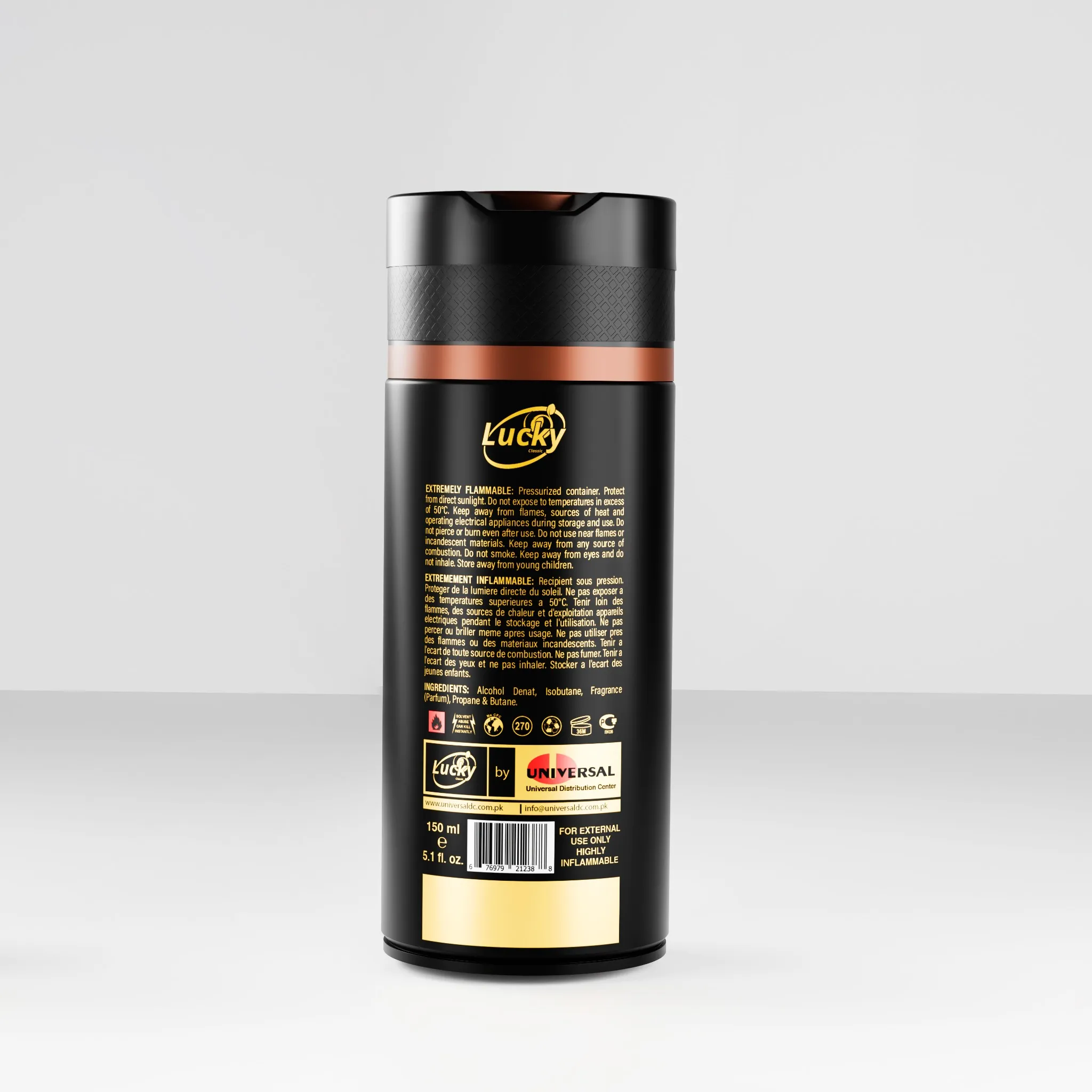 Lucky Adventure Body Spray 150ml - Image 3