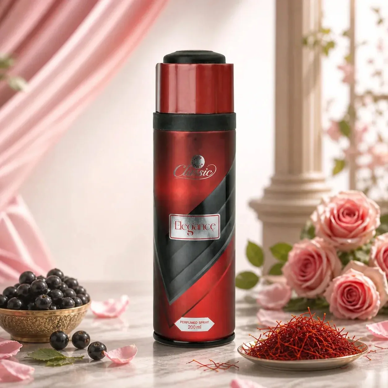 Classic Elegance Body Spray – Pure Grace (200ml)